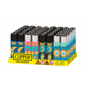 Clipper Classic Lighters - Tarot - (Display of 48)